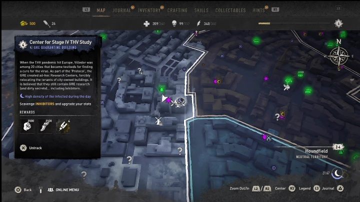 Important nearby locations: Cherry Windmill - Dying Light 2: Inhibitors (Houndfield) - list of all - Houndfield - Dying Light 2 Guide