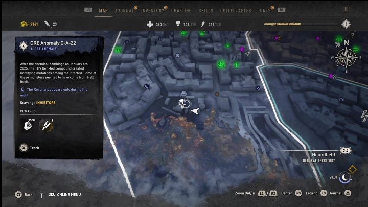Important nearby locations: Cherry Windmill - Dying Light 2: Inhibitors (Houndfield) - list of all - Houndfield - Dying Light 2 Guide