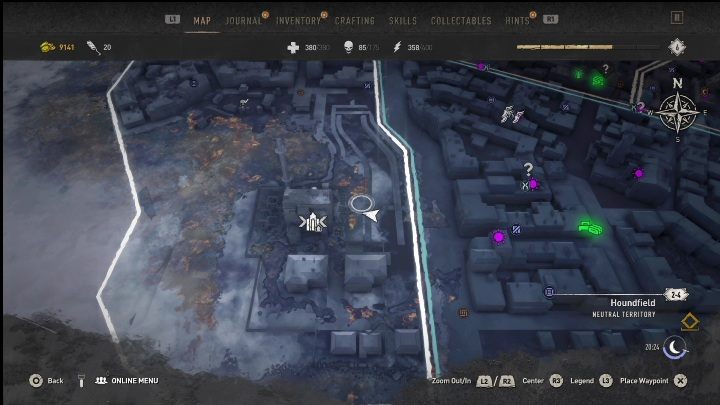 Important places nearby: Power plant - Houndfield - Dying Light 2: Inhibitors (Houndfield) - list of all - Houndfield - Dying Light 2 Guide