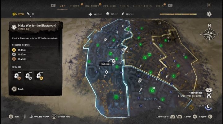 District: Houndfield - Dying Light 2: Combat challenges - list, locations - Side activities - Dying Light 2 Guide
