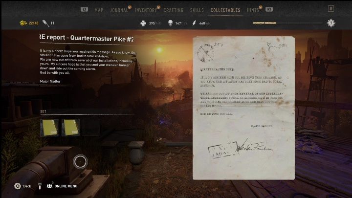You will find this memento on a wooden table next to the metro station - Dying Light 2: Mementos (Houndfield) - list of all - Houndfield - Dying Light 2 Guide