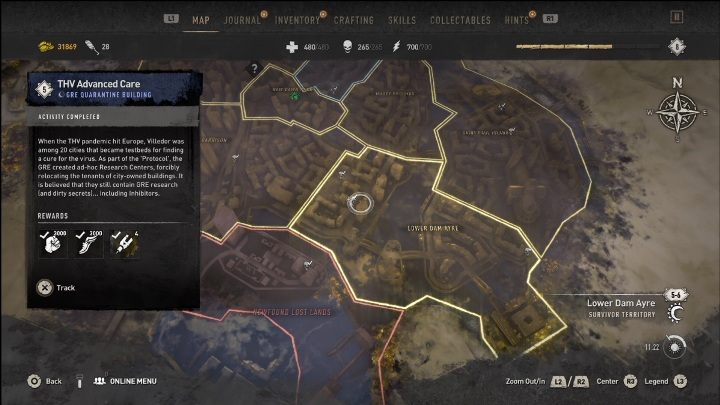 District: Lower Dam Ayre - Dying Light 2: GRE Quarantine Buildings - Side activities - Dying Light 2 Guide