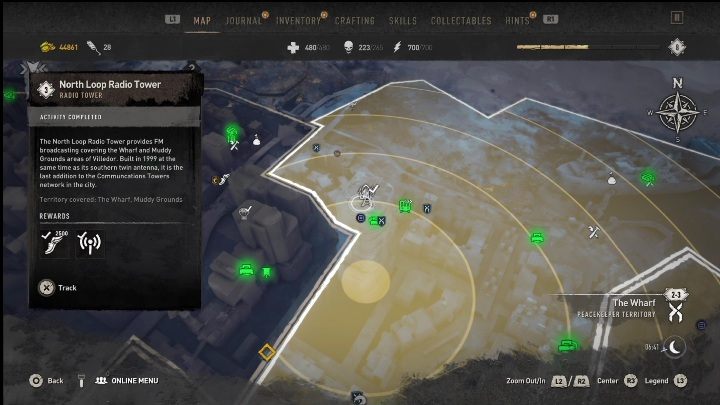 Region: The Wharf - Dying Light 2: GRE detectors - antennas and towers - Side activities - Dying Light 2 Guide