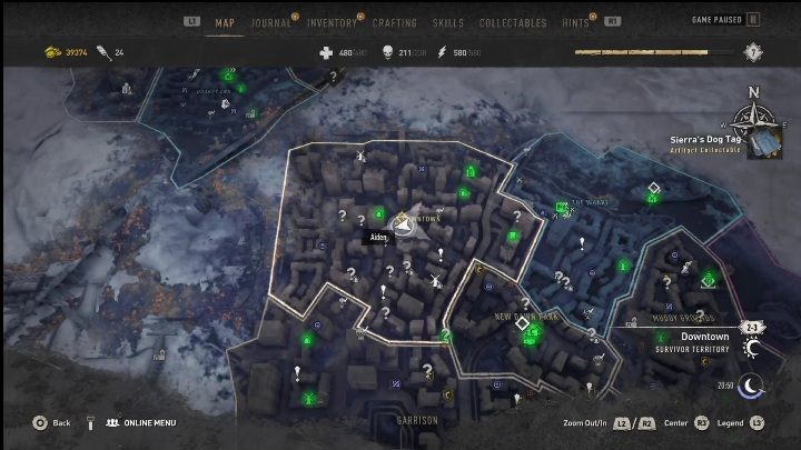 7 - Dying Light 2: Mementos (Downtown) - list of all - Downtown - Dying Light 2 Guide