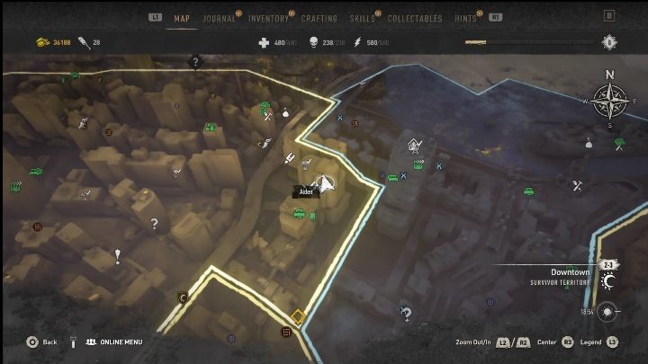 11 - Dying Light 2: Mementos (Downtown) - list of all - Downtown - Dying Light 2 Guide