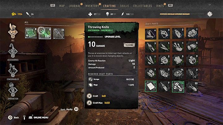 Stab isn't available at all times - you must first meet certain requirements in order to activate it - Dying Light 2: Stab - how to unlock and use? - Combat - Dying Light 2 Guide