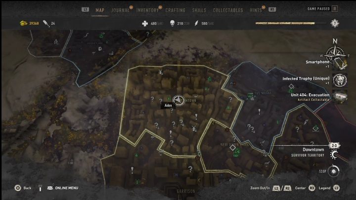 8 - Dying Light 2: Recordings (Downtown) - list of all - Downtown - Dying Light 2 Guide