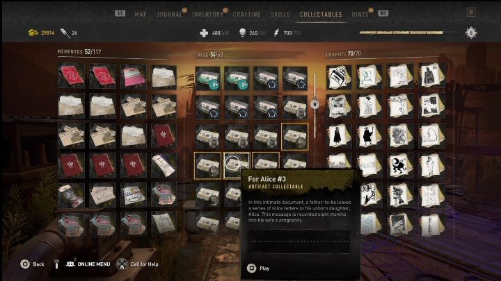 This recording can be found in an apartment you can easily fly into with your paraglider - Dying Light 2: Recordings (Downtown) - list of all - Downtown - Dying Light 2 Guide