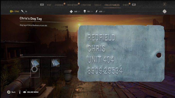 During the main quest, Broadcast, you will fight with one of the turned men - Dying Light 2: Mementos (Garrison) - list of all - Garrison - Dying Light 2 Guide
