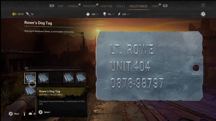 During the main quest, Broadcast, you will also find a still alive companion - Dying Light 2: Mementos (Garrison) - list of all - Garrison - Dying Light 2 Guide