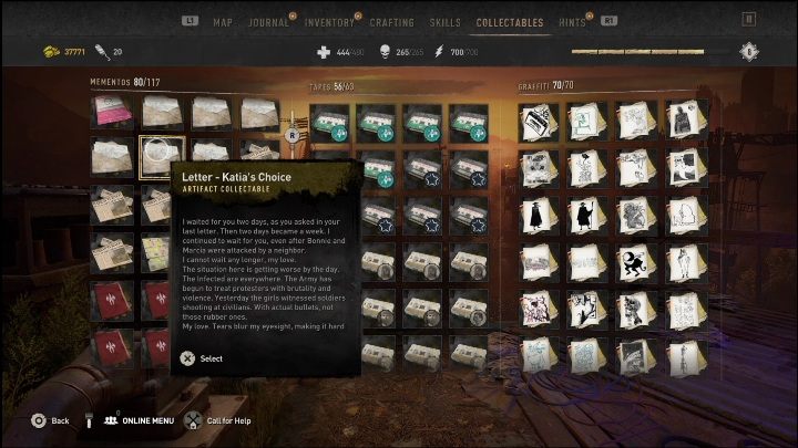To get to this collectible, you have to jump down from the VNC Tower - Dying Light 2: Mementos (Garrison) - list of all - Garrison - Dying Light 2 Guide
