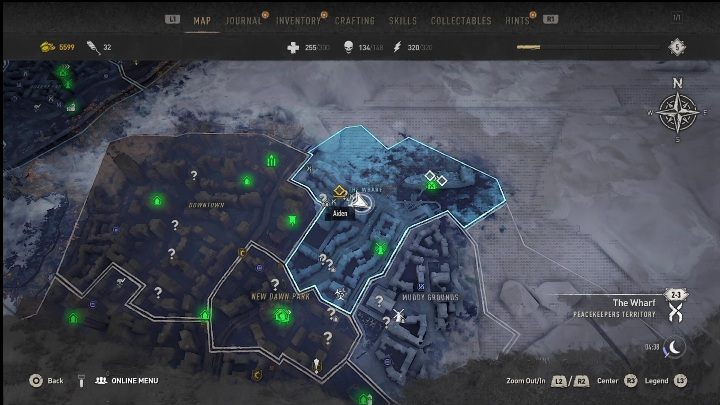 1 - Dying Light 2: Graffiti Tags (The Wharf) - list of all - The Wharf - Dying Light 2 Guide