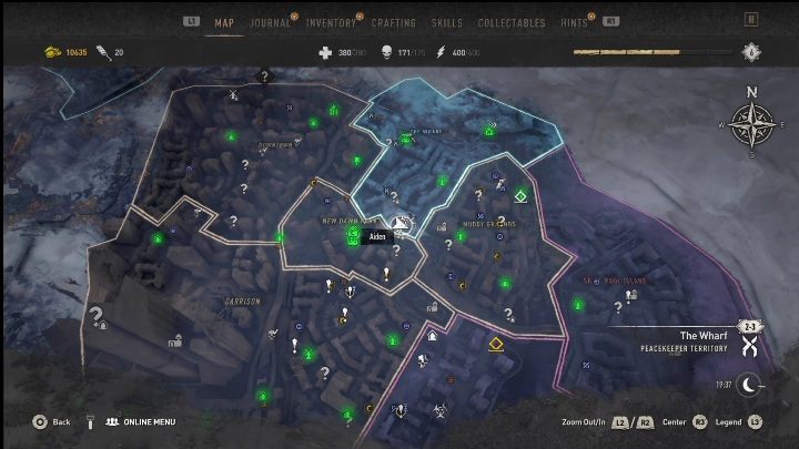 4 - Dying Light 2: Inhibitors (The Wharf) - list of all - The Wharf - Dying Light 2 Guide