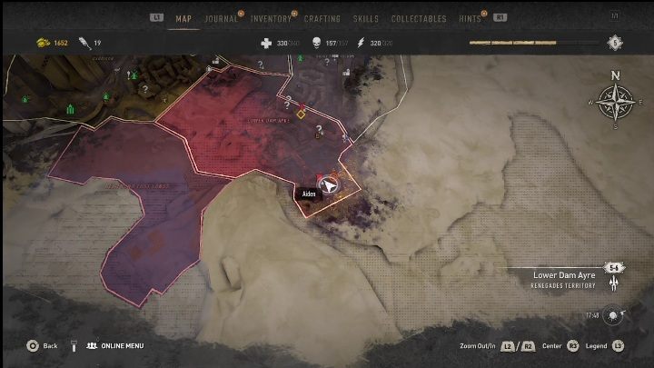 1 - Dying Light 2: Inhibitors (Lower Dam Ayre) - list of all - Lower Dam Ayre - Dying Light 2 Guide