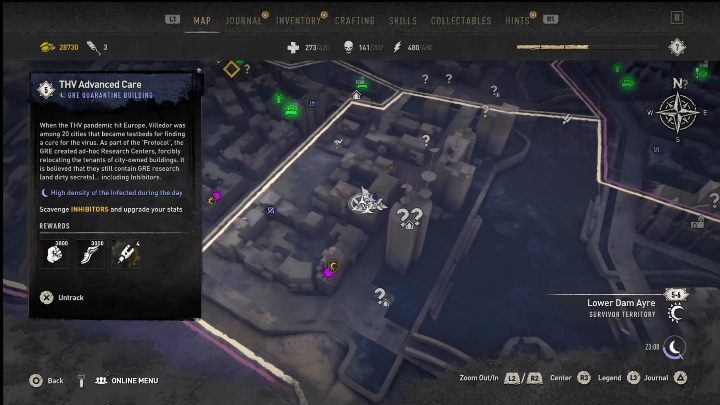 17 - Dying Light 2: Inhibitors (Lower Dam Ayre) - list of all - Lower Dam Ayre - Dying Light 2 Guide