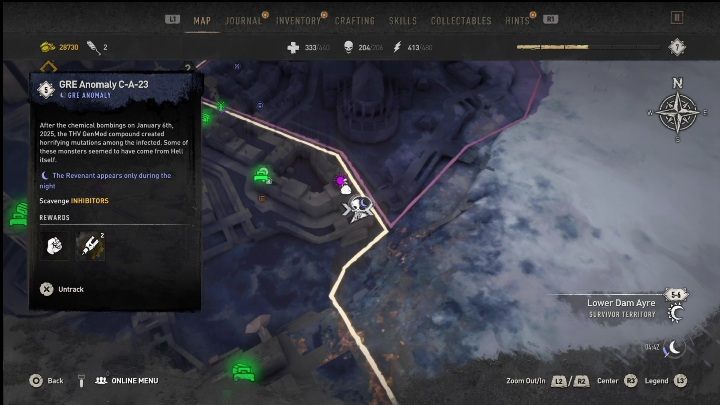 20 - Dying Light 2: Inhibitors (Lower Dam Ayre) - list of all - Lower Dam Ayre - Dying Light 2 Guide