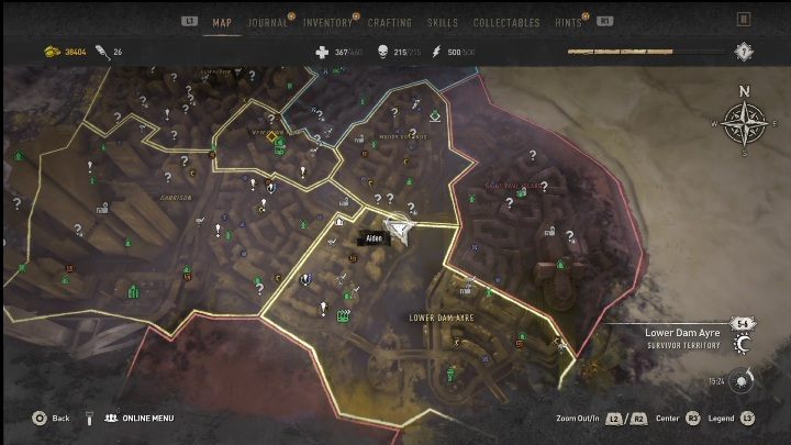 31 - Dying Light 2: Inhibitors (Lower Dam Ayre) - list of all - Lower Dam Ayre - Dying Light 2 Guide