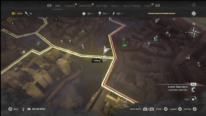 35 - Dying Light 2: Inhibitors (Lower Dam Ayre) - list of all - Lower Dam Ayre - Dying Light 2 Guide
