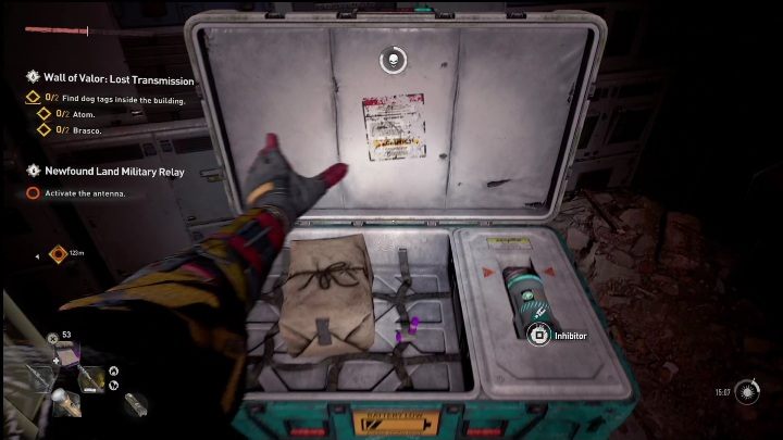 You can access the area where the inhibitor is hidden on your own or in the course of Wall of Valor: Lost Transmission side quest - Dying Light 2: Inhibitors (Newfound Land) - list of all - Newfound Land - Dying Light 2 Guide
