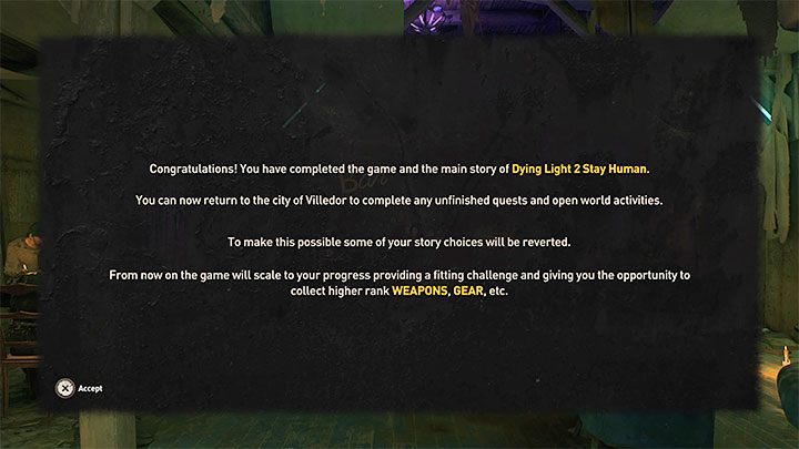 As a reminder, Dying Light 2 is divided into main quests, side quests and various additional activities - Dying Light 2: Endgame - is it in the game? - World and game information - Dying Light 2 Guide