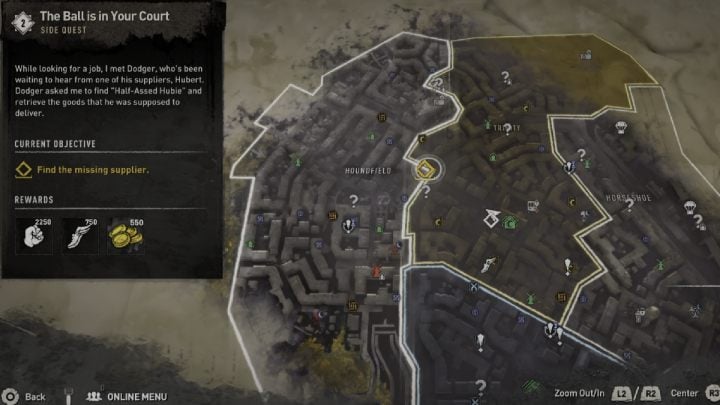 3 - Dying Light 2: The Ball is in Your Court - walkthrough - Side quests - Dying Light 2 Guide