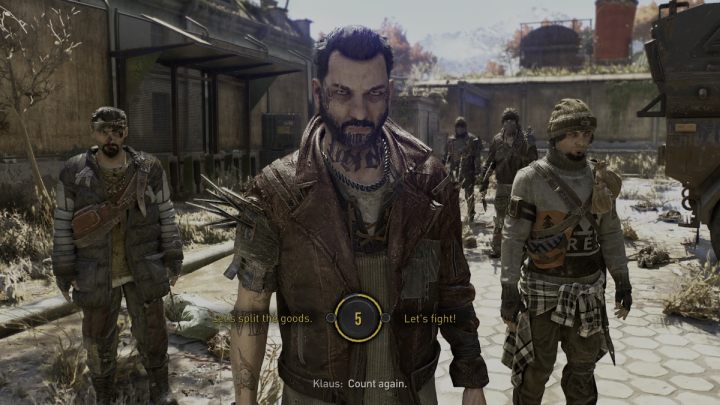 Klaus and his gang will be waiting outside - Dying Light 2: The Ball is in Your Court - walkthrough - Side quests - Dying Light 2 Guide