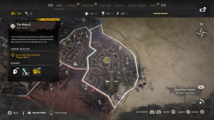 1 - Dying Light 2: The Baba 2 - walkthrough - Tasks from the Baba - Dying Light 2 Guide