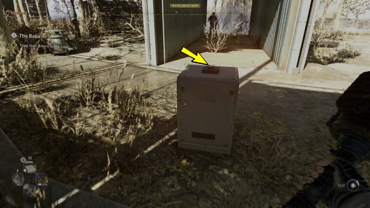 Use a meat bait or a decoy to lure four infected into the cage - Dying Light 2: The Baba 2 - walkthrough - Tasks from the Baba - Dying Light 2 Guide