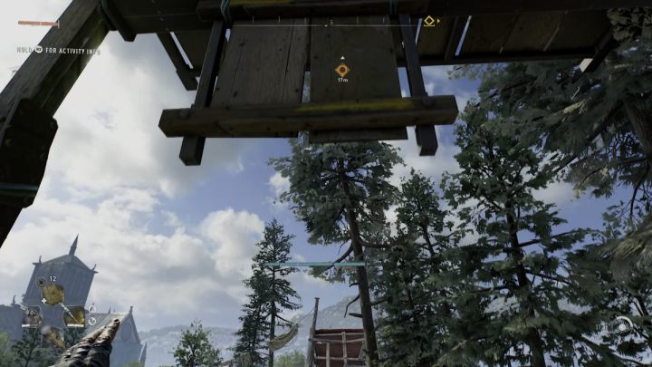 Get on the wooden board, wait for the concrete beam to go down and jump on it - Dying Light 2: Saint Paul Island - list of all - Windmills - Dying Light 2 Guide