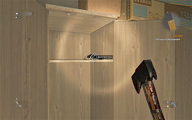 The location of the keys. - 5: Siblings | Main quests - The Slums - Main quests - The Slums - Dying Light Game Guide