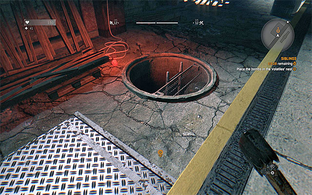 Jump down into the sewers. - 5: Siblings | Main quests - The Slums - Main quests - The Slums - Dying Light Game Guide