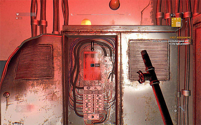 You have to check all the boxes to find the lever. - 2: First Assignment | Main quests - The Slums - Main quests - The Slums - Dying Light Game Guide