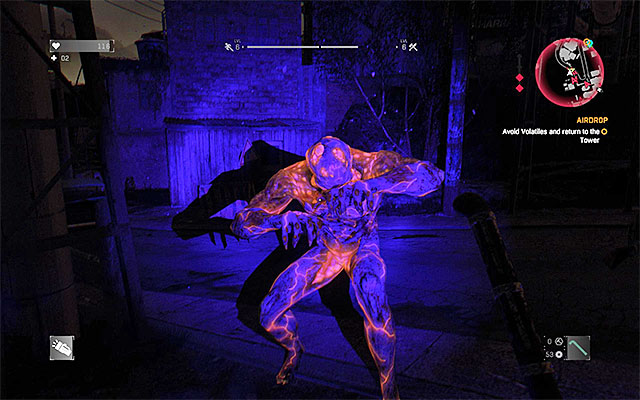 When in danger, flash UV towards the infected. - 3: Airdrop | Main quests - The Slums - Main quests - The Slums - Dying Light Game Guide