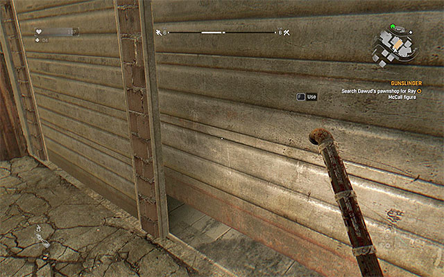 Open the gate only after eliminating the zombies. - 3: Gunslinger | Side quests - The Slums - Side quests - The Slums - Dying Light Game Guide