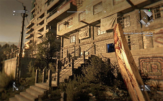 Tower is one of the larger quarters of the survivors - Main hideouts and safe zones | Enemies - Enemies - Dying Light Game Guide