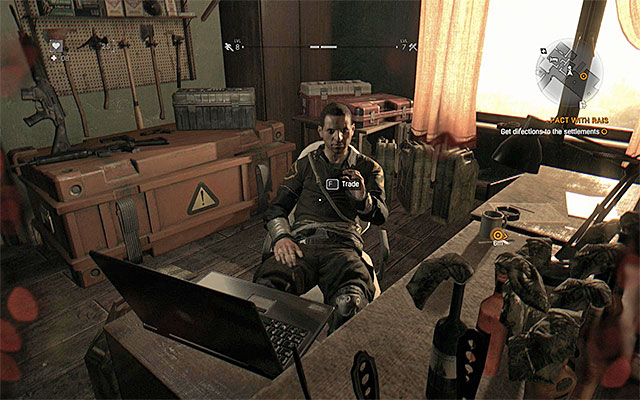 Example merchant - Main hideouts and safe zones | Enemies - Enemies - Dying Light Game Guide