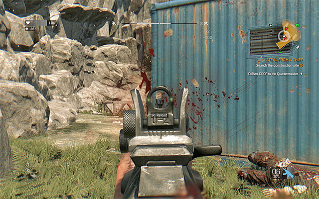 Use firearms to eliminate armed enemies. - 14: Steal from a Thief | Side quests - The Slums - Side quests - The Slums - Dying Light Game Guide