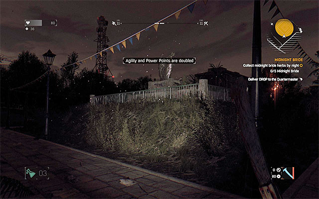 You have to search the area at night. - 21: Midnight Bride | Side quests - The Slums - Side quests - The Slums - Dying Light Game Guide