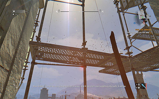 Climb to reach the top of the tower - 8: Find the Embers | Main quests - Old Town - Main quests - Old Town - Dying Light Game Guide