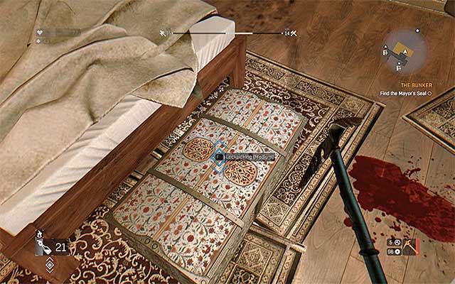 Your destination is the hotel vestibule on the ground floor of the building - 4: The Bunker | Side quests - Old Town - Side quests - Old Town - Dying Light Game Guide