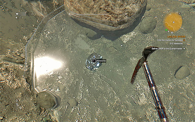 An example meteorite fragment - 8: Legless Spider | Side quests - Old Town - Side quests - Old Town - Dying Light Game Guide