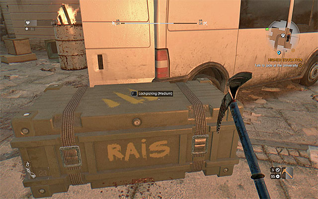 In the Old Town, airdrops are guarded by Raiss people or by strong monsters. - Exploration | Enemies - Enemies - Dying Light Game Guide
