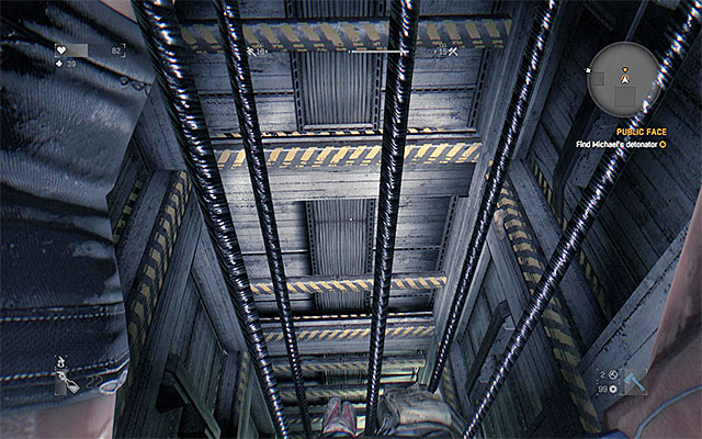 You need to grab the ropes in the elevator shaft - 10: Public Face | Main quests - Old Town - Main quests - Old Town - Dying Light Game Guide