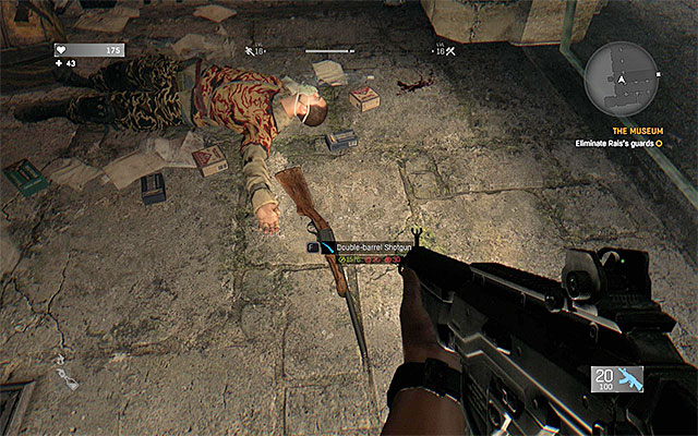 You can take the shotgun - 12: The Museum | Main quests - Old Town - Main quests - Old Town - Dying Light Game Guide