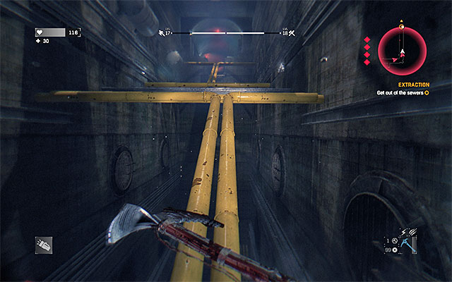 Jump towards the ledges - 15: Extraction - part 2 | Main quests - The Slums #2 - Main quests - The Slums #2 - Dying Light Game Guide