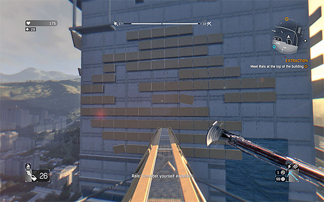 Take a jump, after you reach the end part of the crane - 15: Extraction - part 2 | Main quests - The Slums #2 - Main quests - The Slums #2 - Dying Light Game Guide