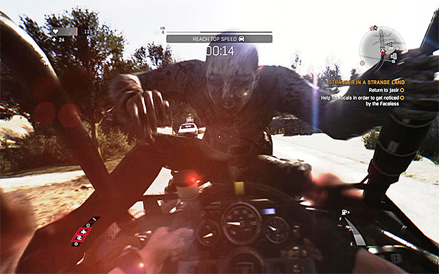 Use Nitro to throw monsters off - Driving - The Basics, Using The Car | The Buggy - The Buggy - Dying Light: The Following Game Guide