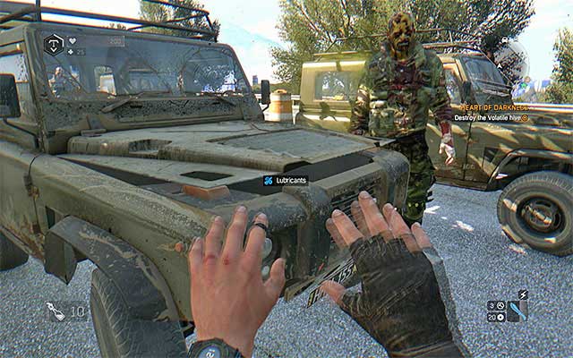 Military, police and emergency vehicles are a chance of finding rare components - Repairing and Upgrading Your Buggy | The Buggy - The Buggy - Dying Light: The Following Game Guide
