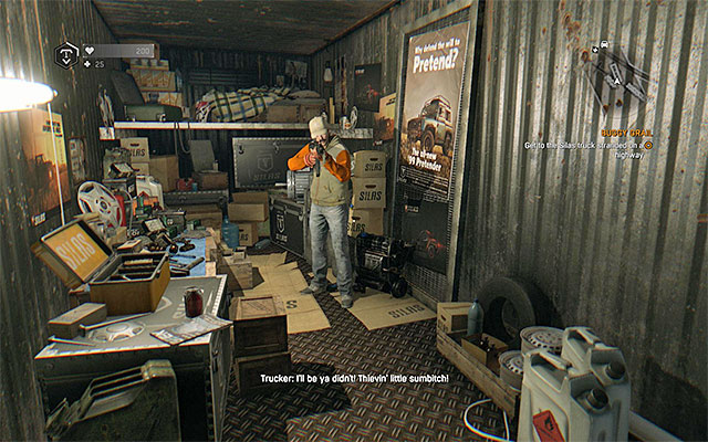 Jacobs shop - Buggy Grail | Side quests - The Gas Station - The Gas Station | Side Quests - Dying Light: The Following Game Guide