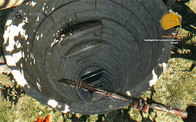 Your task will be to investigate mysterious noises in one of the parks - Strange Noises | Side quests - Jasirs Farm - Jasirs Farm | Side Quests - Dying Light: The Following Game Guide